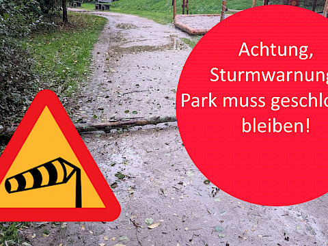 Tierpark Westküstenpark am 24.10.2025: Park bleibt am 24. Oktober 25 geschlossen!