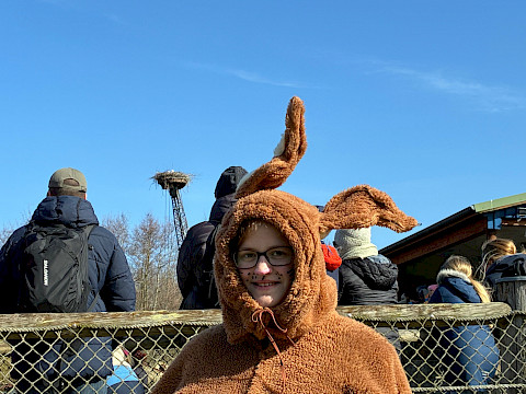 Tierpark Westküstenpark am 05.04.2026: Tolles Osterfest bei strahlendem Sonnenschein